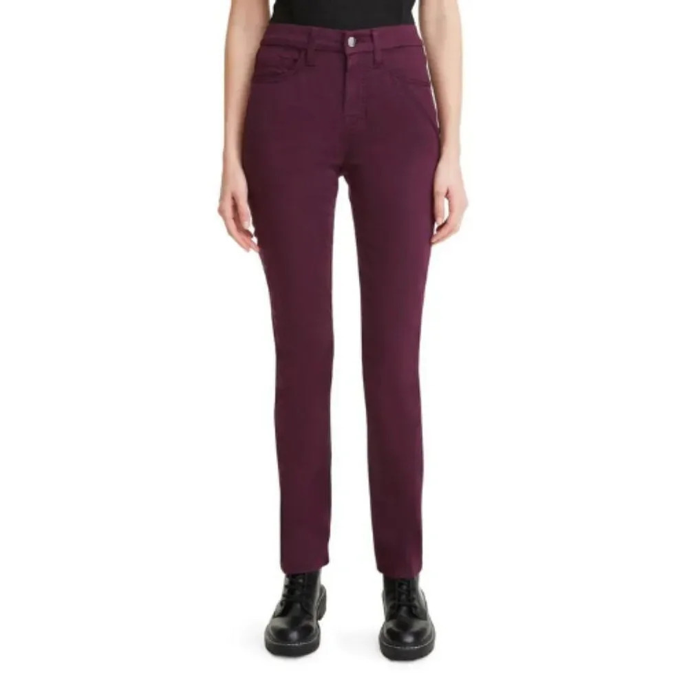 JEN 7 by 7 For All Mankind Women's Sateen Straight Leg Slim Jeans Size 8